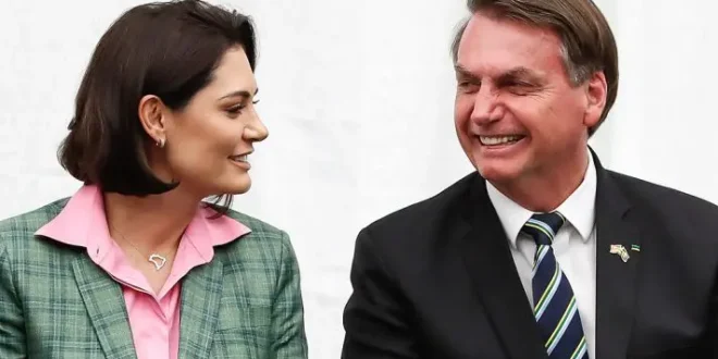 Michelle está acompanhando Jair Bolsonaro durante sua internação I Foto: Divulgação/Palácio do Planalto