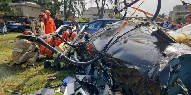 Foto: Divulgação/ Corpo de Bombeiros do Rio de Janeiro